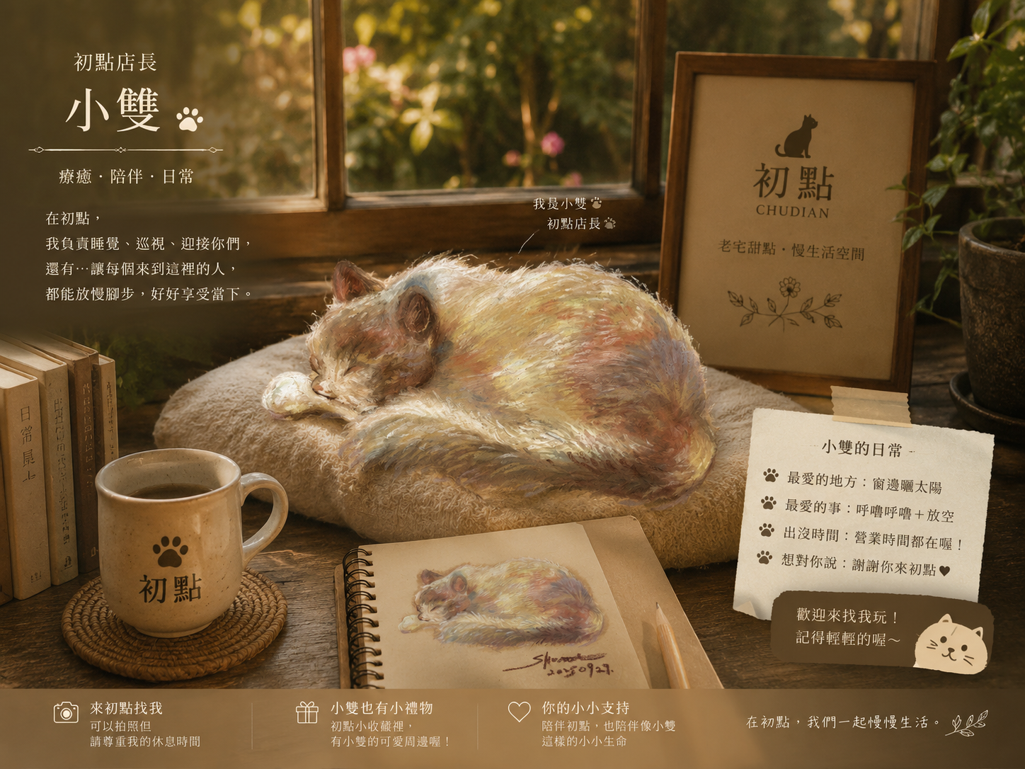 貓店長小雙